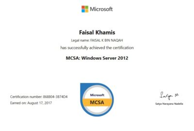 MCSA: Windows Server 2012